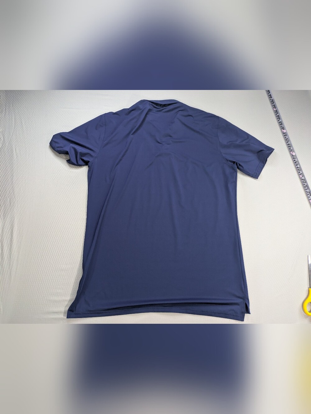 Holderness Bourne Tailored Fit Golf Polo Shirt Blue L International Country Club - Picture 6 of 8